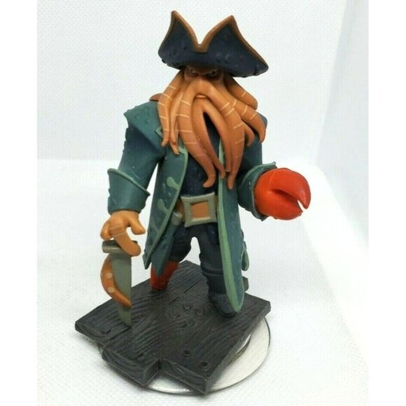 Disney Infinity Jack Sparrow & Davey Jones Game Pieces Pirates of the Caribbean - Picture 6 of 7
